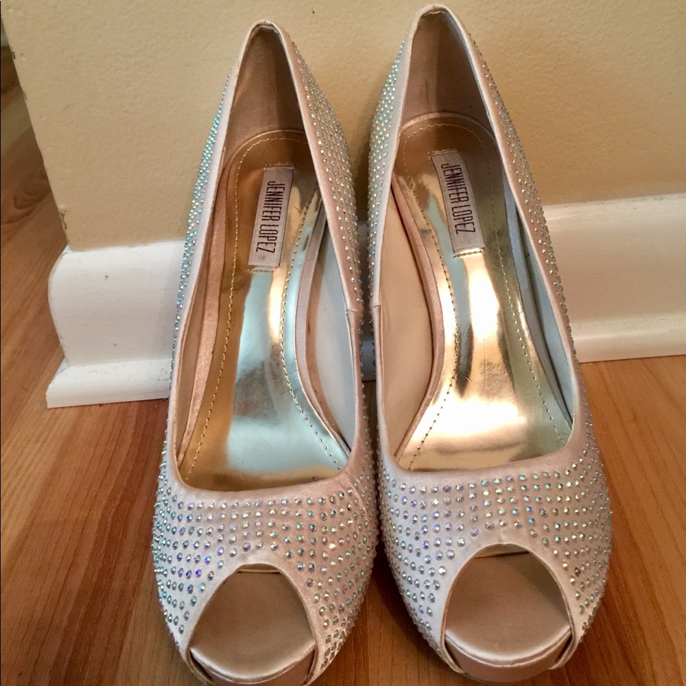 Jennifer Lopez Peeptoe Heels
